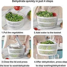 Load image into Gallery viewer, Professional Large Salad Spinner &amp; Vegetable Dehydrator