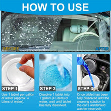 Load image into Gallery viewer, Solid Windshield Wiper Cleaner Tablets