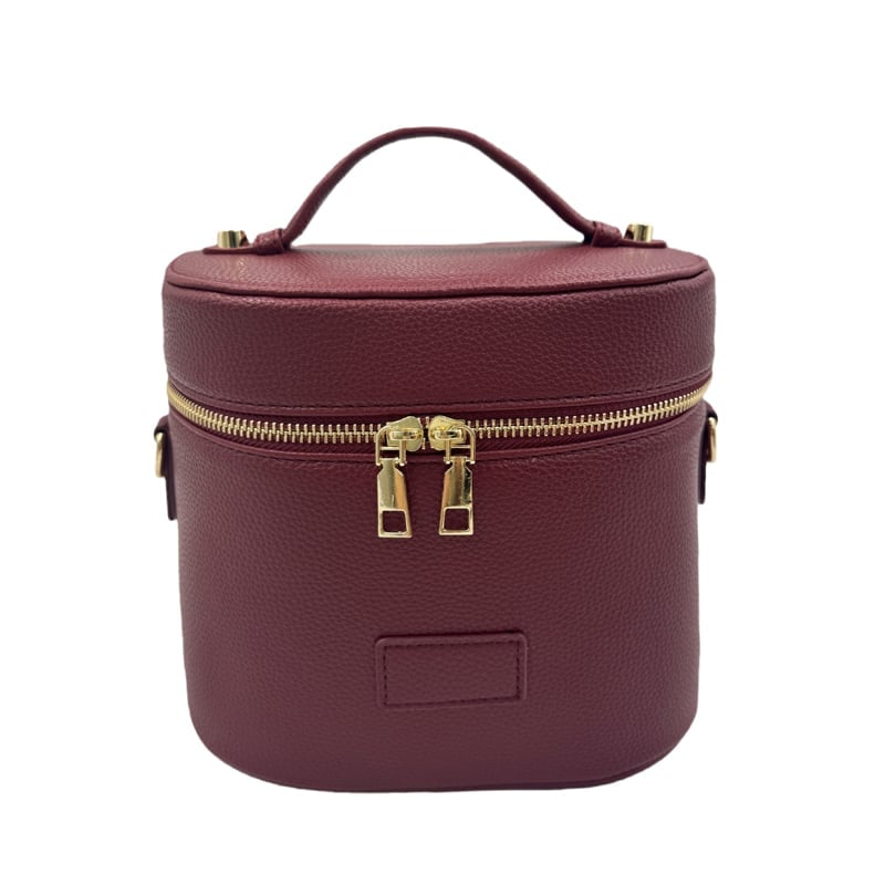 Travel Make up Case with Compartments and Handle