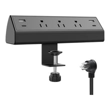 Load image into Gallery viewer, Desk Clamp Power Strip
