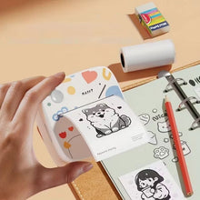 Load image into Gallery viewer, Mini Wireless Bluetooth Label Printer