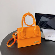Load image into Gallery viewer, Solid Color Flap Square Bag