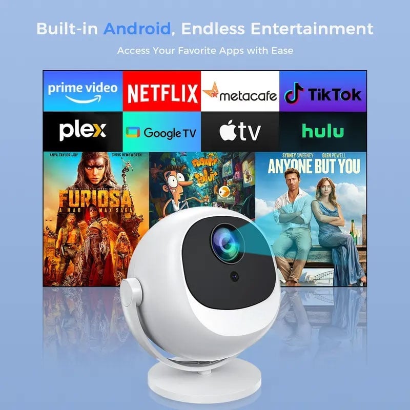 Portable Smart HD Projector