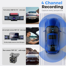 Load image into Gallery viewer, Sakerplus® 360 Front And Rear Dash Cam