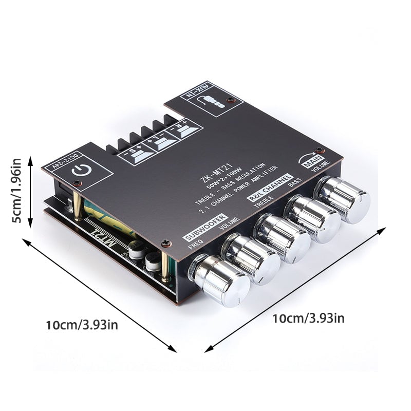 2.1 Channel Audio Receiver Power Amplifier Module