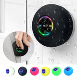 【Extra 10 % Off】Mini Bluetooth Shower Speaker With Led Light