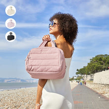 Load image into Gallery viewer, Large Wide-open Travel Makeup Bag
