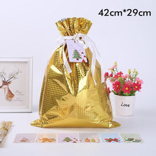 Load image into Gallery viewer, Drawstring Christmas Gift Bags