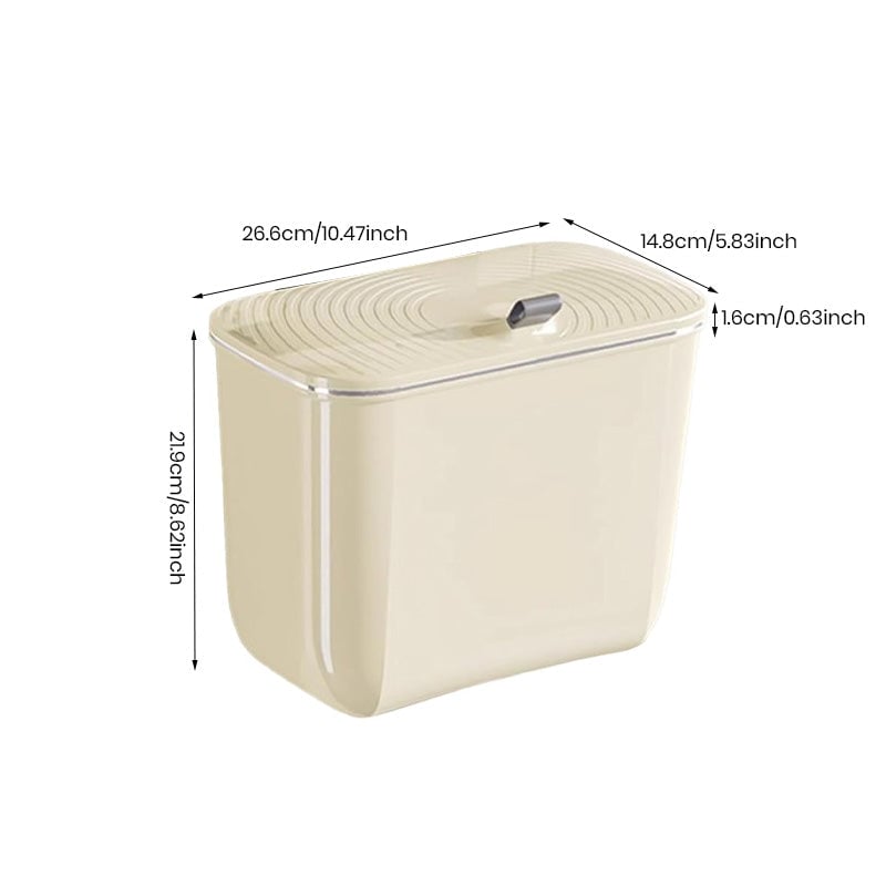 Hanging Waste Recycling Bins Storage Box with Lid