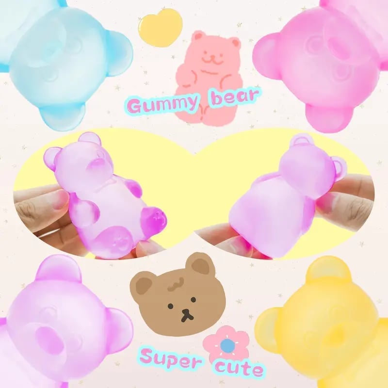 Gummy Bear Sensory Fidget Toy