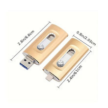 Load image into Gallery viewer, 3 in 1 Portable High Speed USB 3.0 Memory Storage
