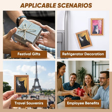 Load image into Gallery viewer, Cat Photo Frame Fridge Magnet