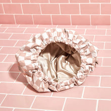 Load image into Gallery viewer, Satin Lined Luxury Shower Cap