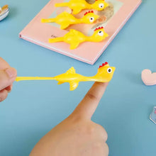Load image into Gallery viewer, Slingshot Chicken Flying Finger Toy