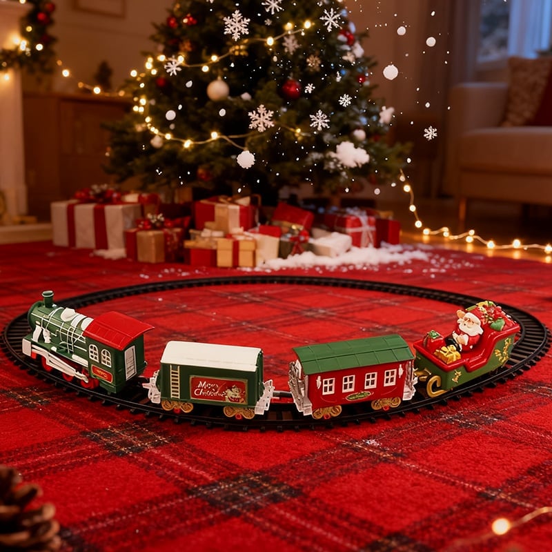 Magical Christmas Hanging Track Train Set