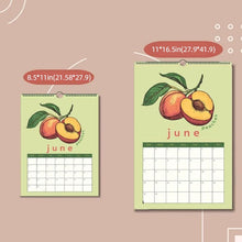 Load image into Gallery viewer, 🥕2025 Calendar : Seasonal Produce