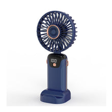 Load image into Gallery viewer, Portable fan with digital display