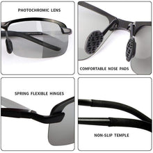 Load image into Gallery viewer, Photochromic Sunglasses with Anti-glare Polarized Lens