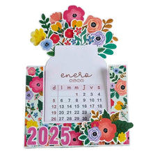 Load image into Gallery viewer, 2025 Bloomy Flowers Desk Calendar📅