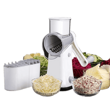 Load image into Gallery viewer, 5 in 1 Rotary Cheese Grater Shredder