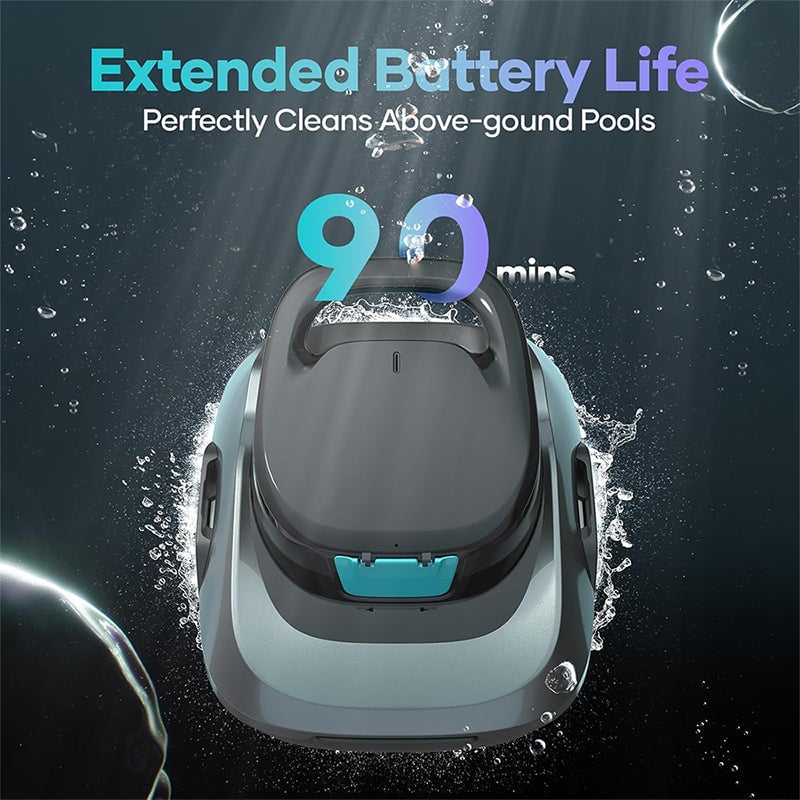 Sakerplus Cordless Automatic Pool Vacuum Cleaner