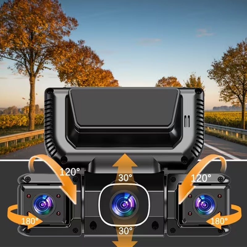 Aless™  3.0-inch Quad-Recording Dashcam