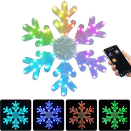 Sakerplus® Smart Led Snowflake Christmas Lights