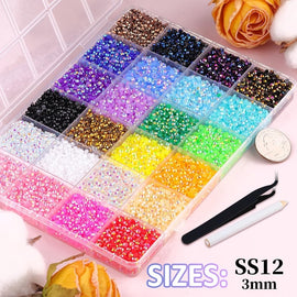 DIY Nail Flatback Rhinestones
