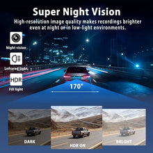 Load image into Gallery viewer, Sakerplus Full View Car Dashcam System
