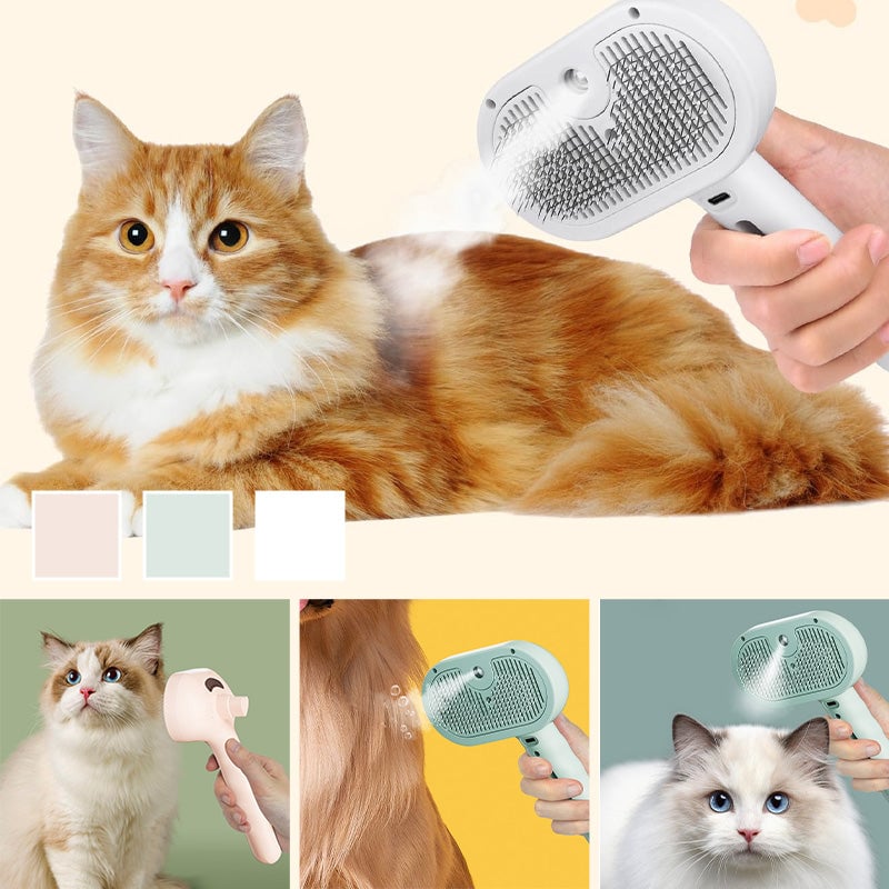 3 in 1 Spray Cat Brush