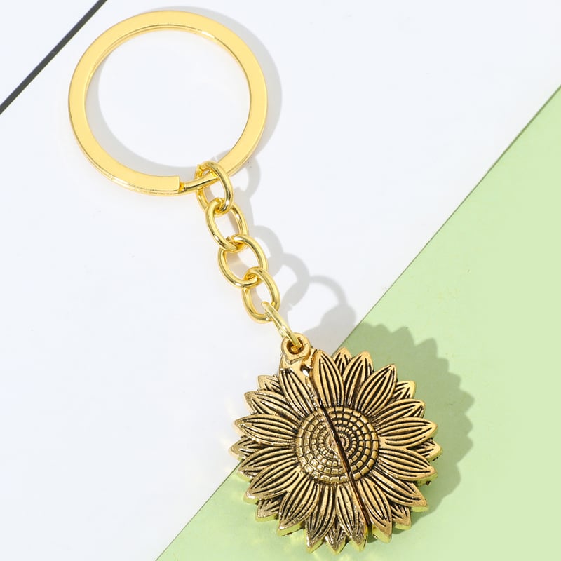 Sunflower Keychain