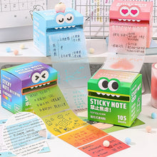 Load image into Gallery viewer, Colorful Self-Adhesive Pull-Out Memo Pads