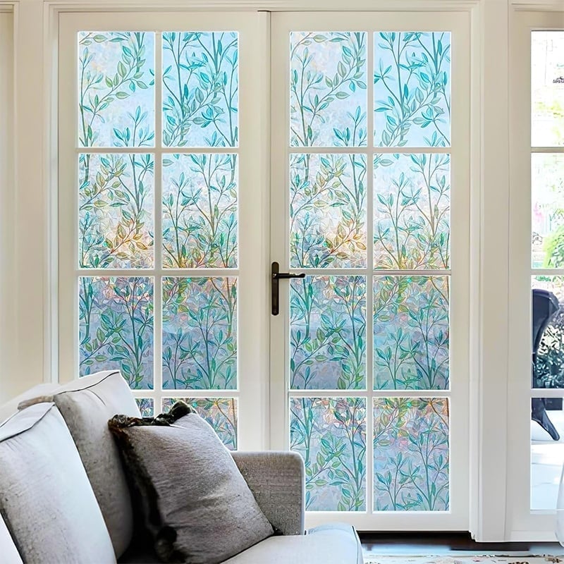 Holographic PVC Window Privacy Film