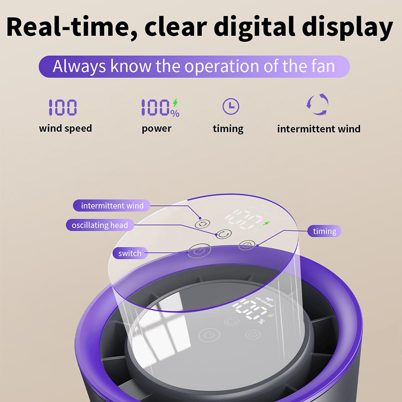 Smart Octopus Circulating Fan