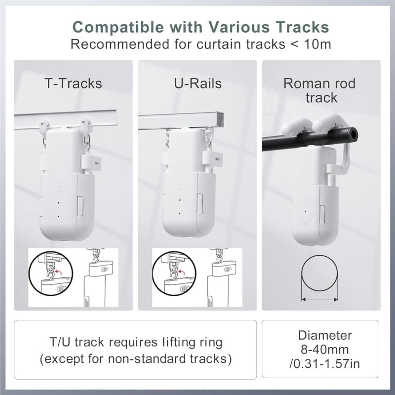 Smart Automatic Electric Curtain Opener