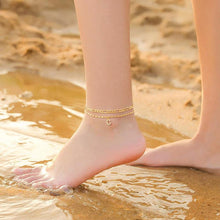 Load image into Gallery viewer, A-Z Letter Layered Ankle Bracelets for Women