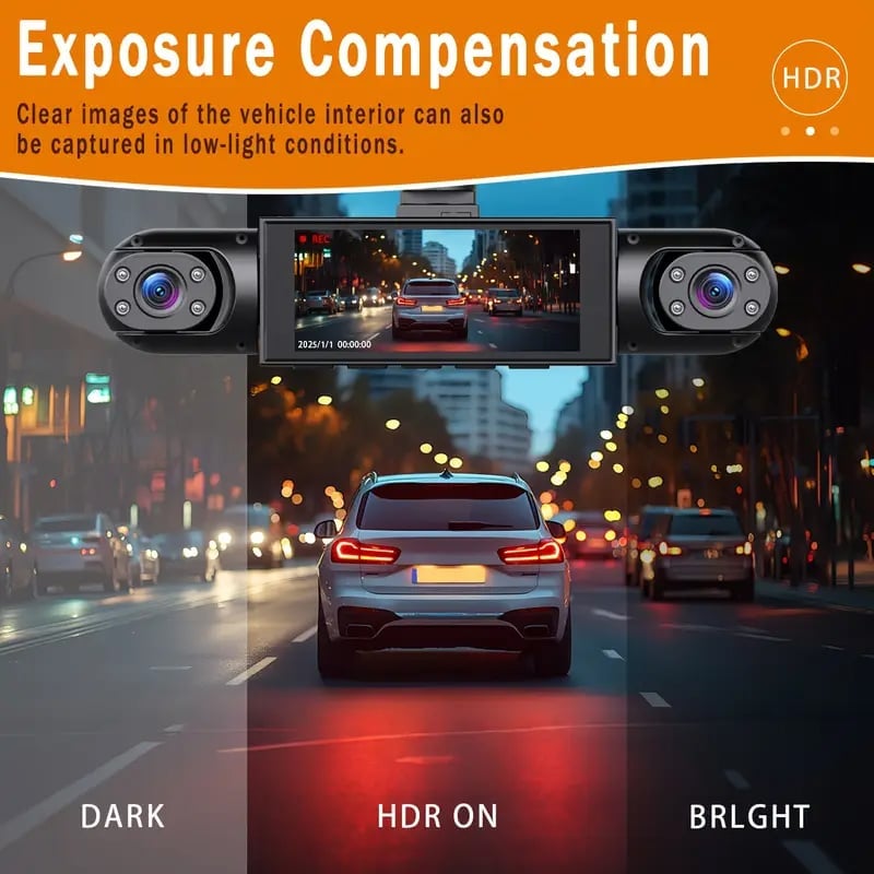 Aless™ Four-record monitoring driving recorder