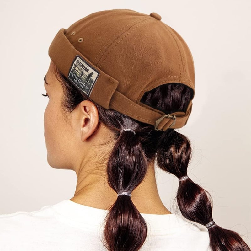 Vintage Cotton Skull Cap Hat