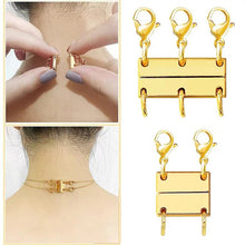 Load image into Gallery viewer, Necklace Separator for Layering Multi Necklace Layering Clasp
