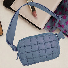 Load image into Gallery viewer, Checkered Down Crossbody Bag