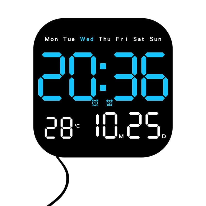 Aless™ Hangable Standalone Square Clock