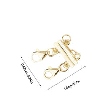 Load image into Gallery viewer, Necklace Separator for Layering Multi Necklace Layering Clasp