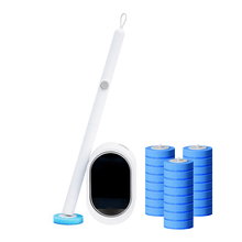 Load image into Gallery viewer, Disposable toilet brush with refills