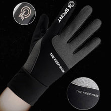 Load image into Gallery viewer, Men's Fall and Winter Cycling Gloves