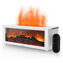 Load image into Gallery viewer, Colorful Fireplace Flame Humidifier Aromatherapy Diffuser
