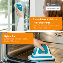 Load image into Gallery viewer, Sakerplus Electric Broom with Scrub and Mop