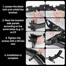 Load image into Gallery viewer, Adjustable Universal Bicycle Stand Rack