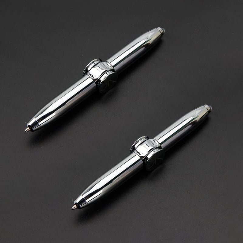 🖊️Fidget Spinner Pen with LED Light