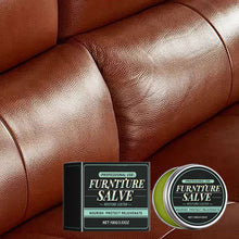 Load image into Gallery viewer, Furniture Salve for Leather - Polisher, Moisturizer, and Restorer for Couches and Furniture