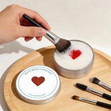 Load image into Gallery viewer, Silicone Makeup Brush Cleaning Pad with Soap